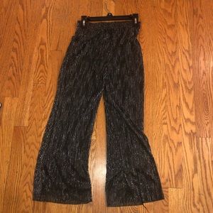 H and M black flowy pants. Size 9-10